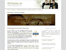 Tablet Screenshot of edi-partners.com